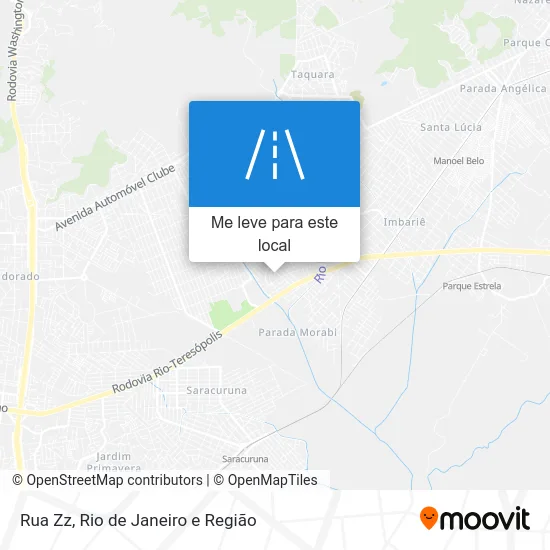 Rua Zz mapa