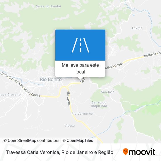 Travessa Carla Veronica mapa