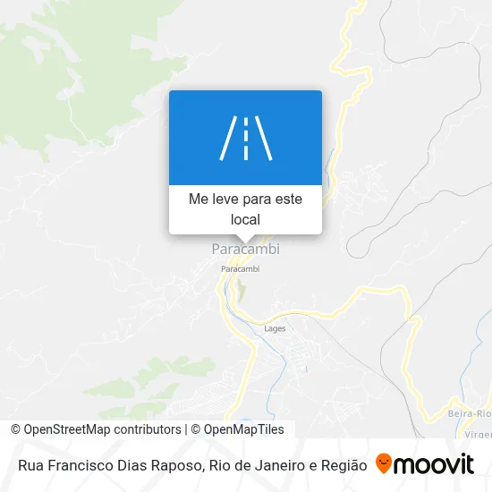 Rua Francisco Dias Raposo mapa
