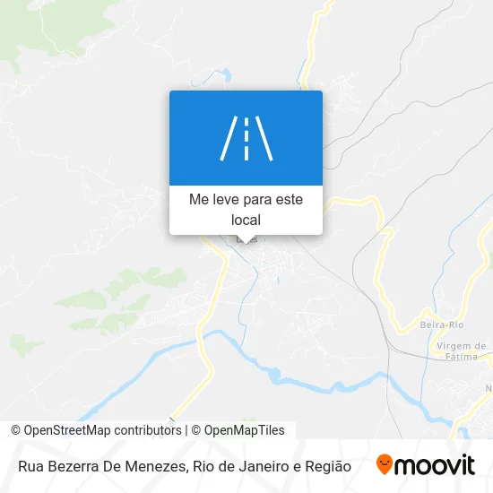 Rua Bezerra De Menezes mapa