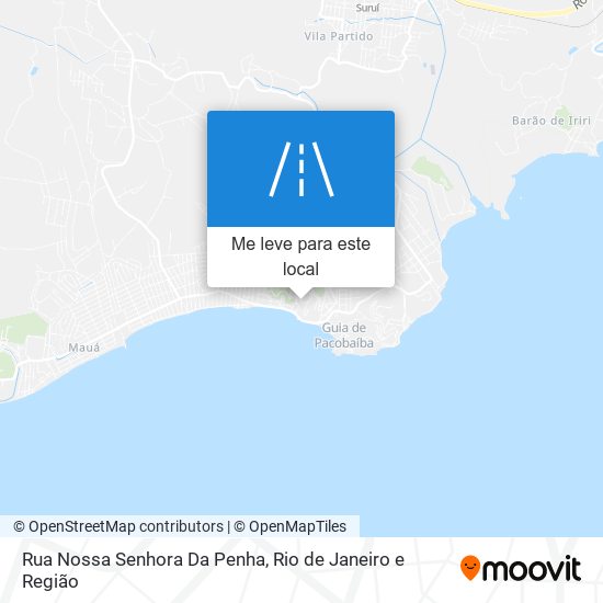 Rua Nossa Senhora Da Penha mapa