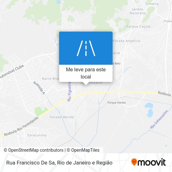 Rua Francisco De Sa mapa