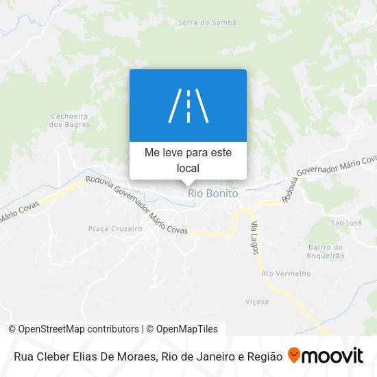 Rua Cleber Elias De Moraes mapa