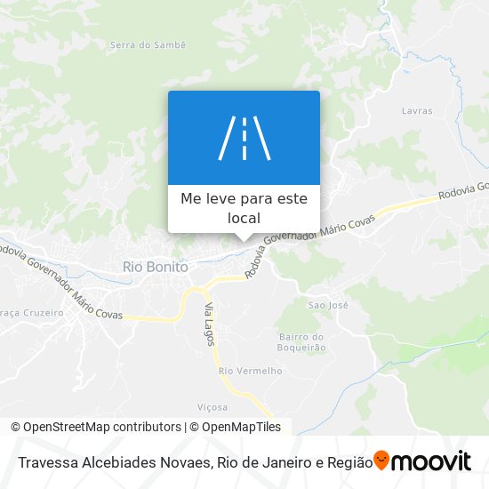 Travessa Alcebiades Novaes mapa