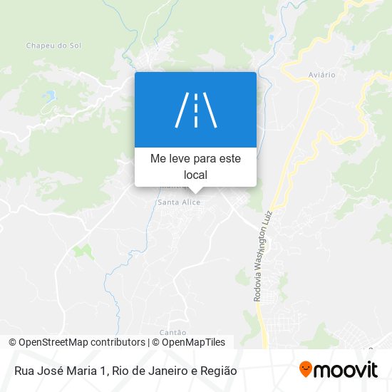 Rua José Maria 1 mapa