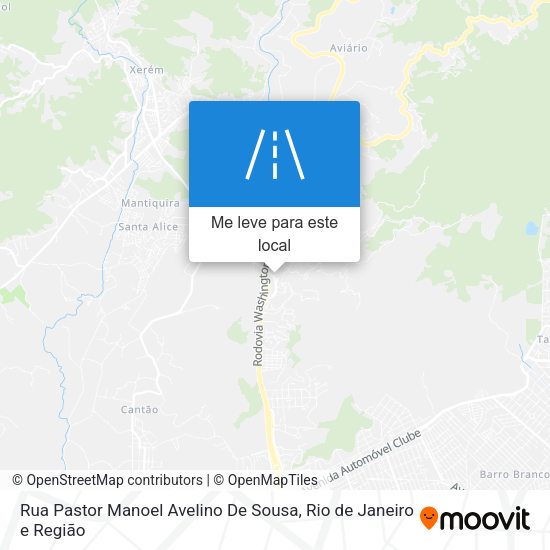 Rua Pastor Manoel Avelino De Sousa mapa