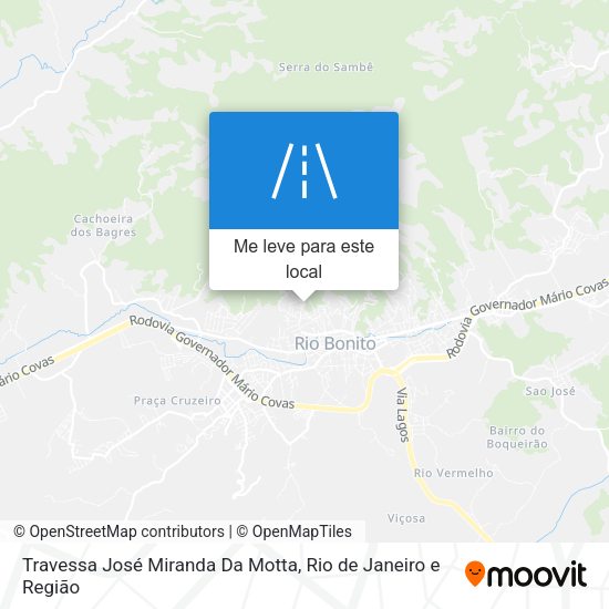 Travessa José Miranda Da Motta mapa