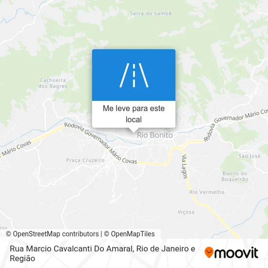 Rua Marcio Cavalcanti Do Amaral mapa