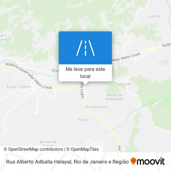 Rua Alberto Adballa Helayal mapa