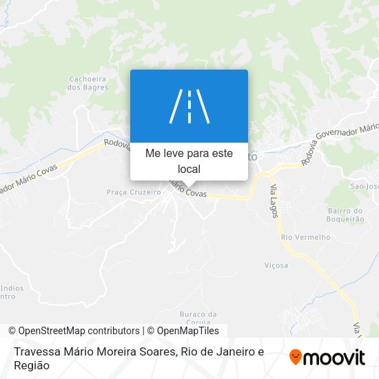 Travessa Mário Moreira Soares mapa