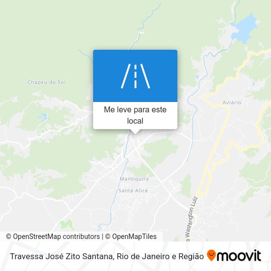 Travessa José Zito Santana mapa