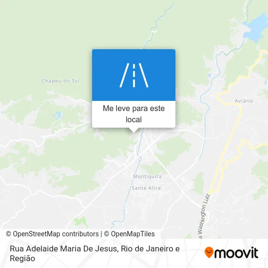 Rua Adelaide Maria De Jesus mapa
