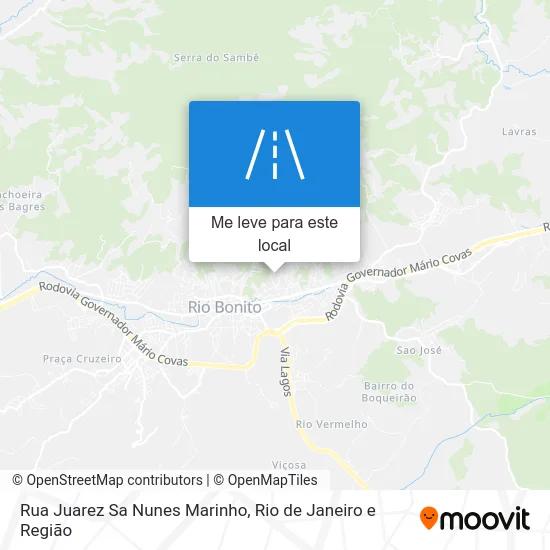 Rua Juarez Sa Nunes Marinho mapa