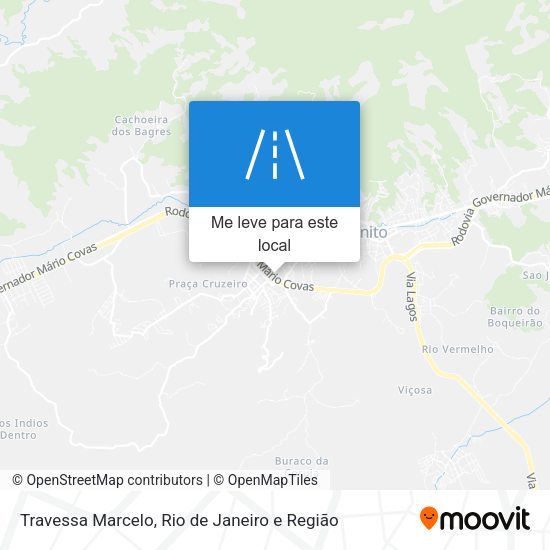 Travessa Marcelo mapa
