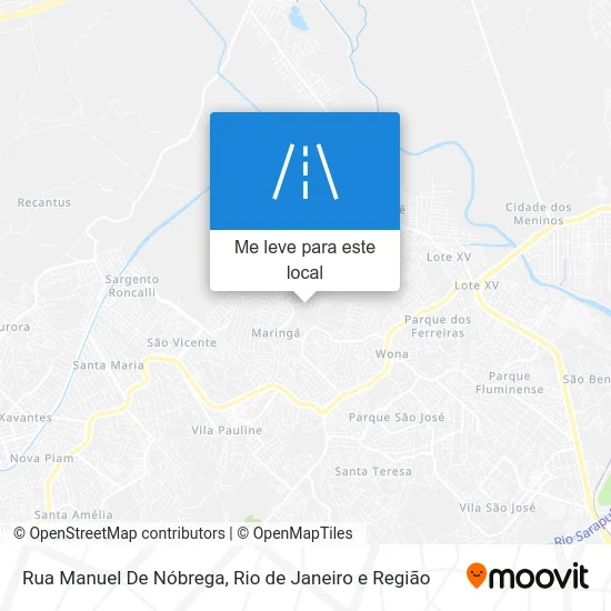 Rua Manuel De Nóbrega mapa