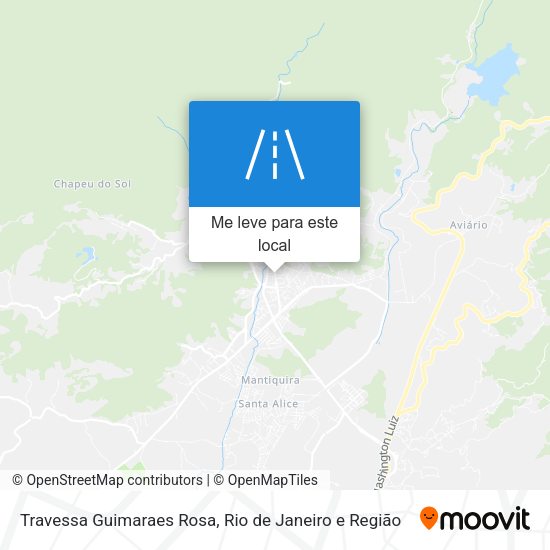 Travessa Guimaraes Rosa mapa