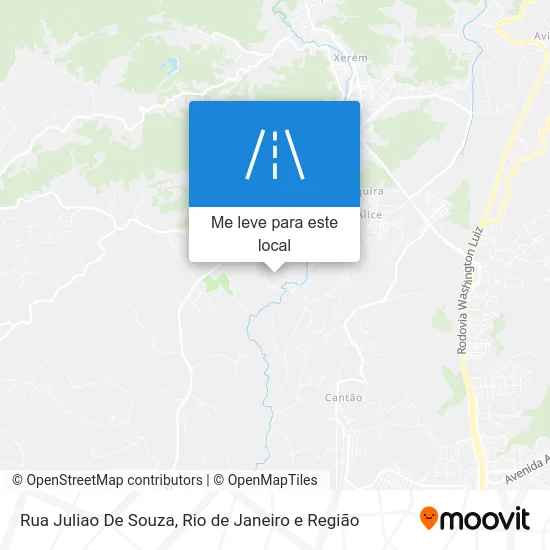 Rua Juliao De Souza mapa