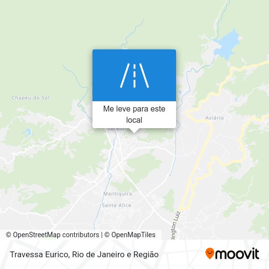 Travessa Eurico mapa