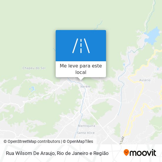 Rua Wilsom De Araujo mapa