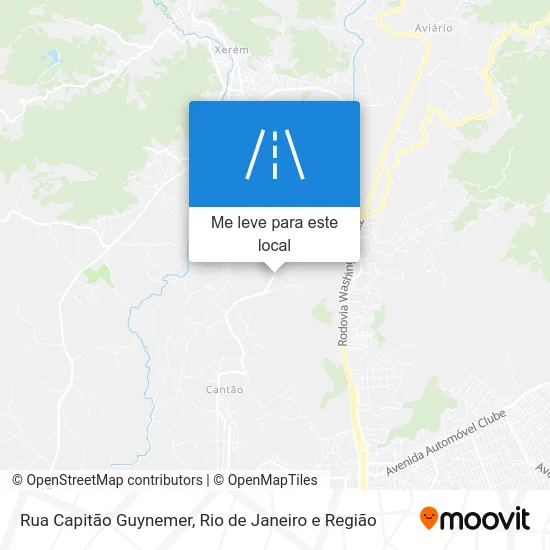Rua Capitão Guynemer mapa