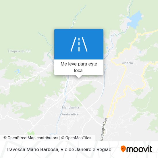 Travessa Mário Barbosa mapa