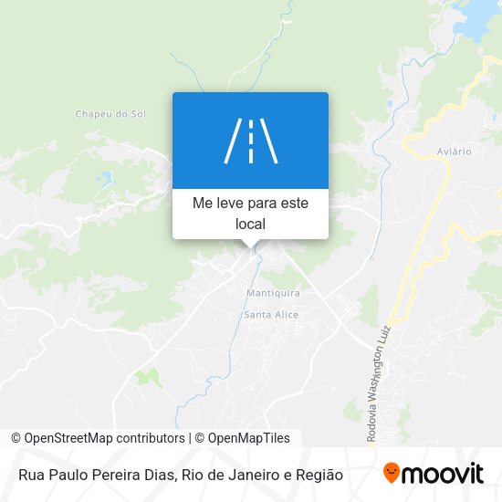 Rua Paulo Pereira Dias mapa