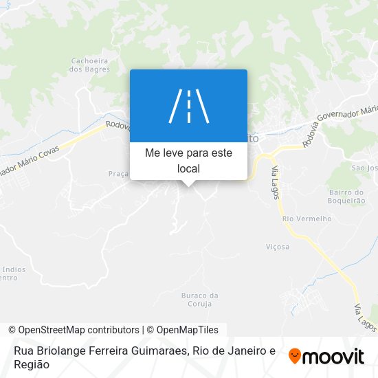 Rua Briolange Ferreira Guimaraes mapa