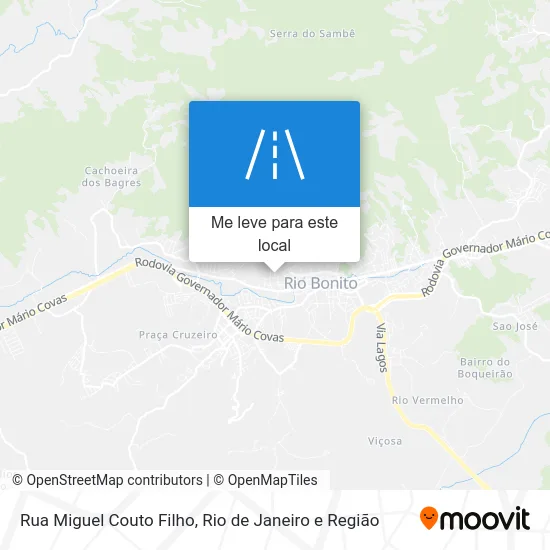 Rua Miguel Couto Filho mapa