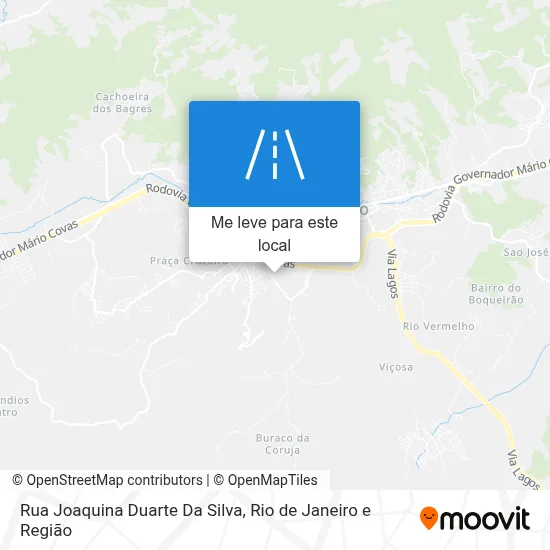 Rua Joaquina Duarte Da Silva mapa
