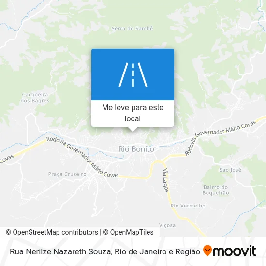 Rua Nerilze Nazareth Souza mapa