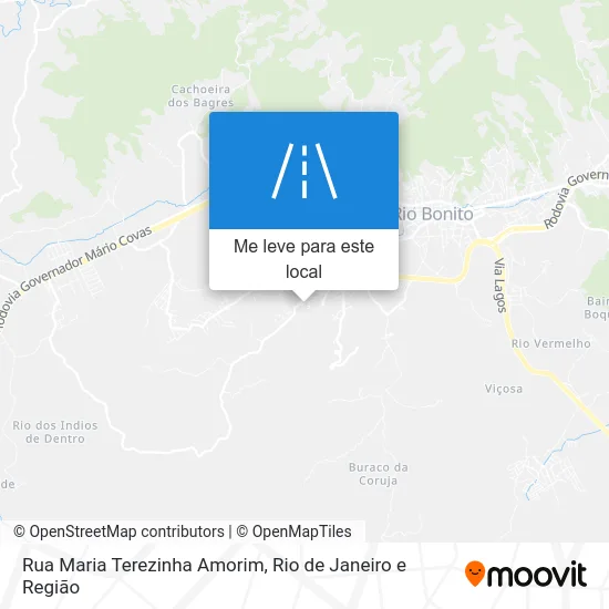 Rua Maria Terezinha Amorim mapa