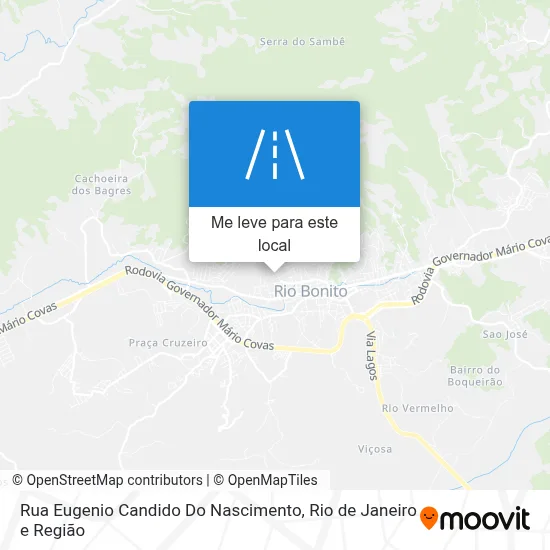 Rua Eugenio Candido Do Nascimento mapa