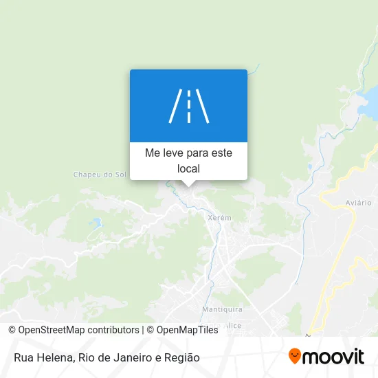 Rua Helena mapa