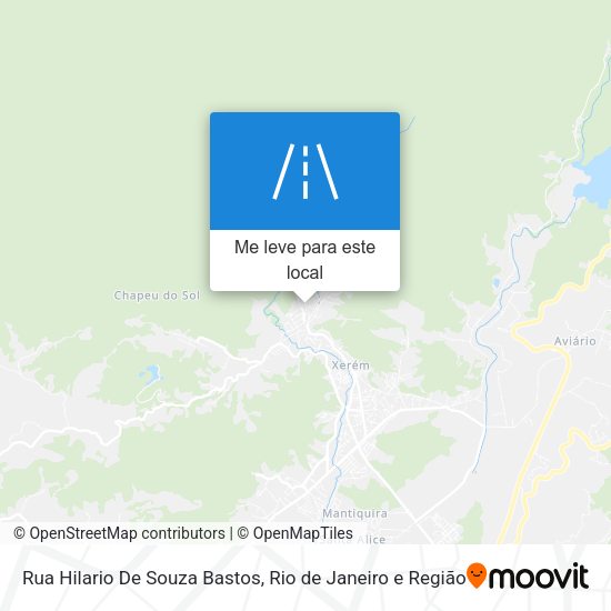 Rua Hilario De Souza Bastos mapa