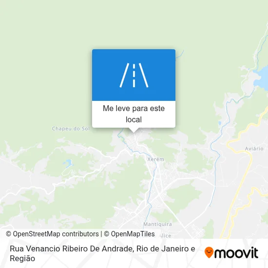 Rua Venancio Ribeiro De Andrade mapa