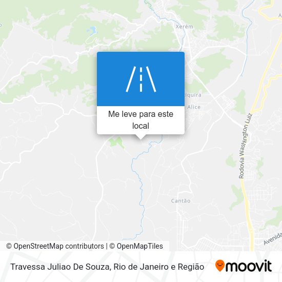Travessa Juliao De Souza mapa