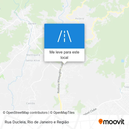Rua Ducleia mapa