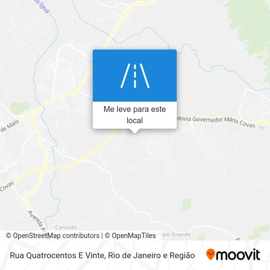 Rua Quatrocentos E Vinte mapa