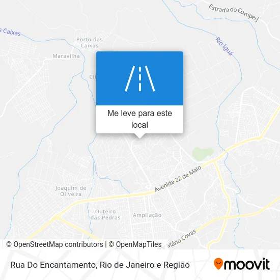 Rua Do Encantamento mapa