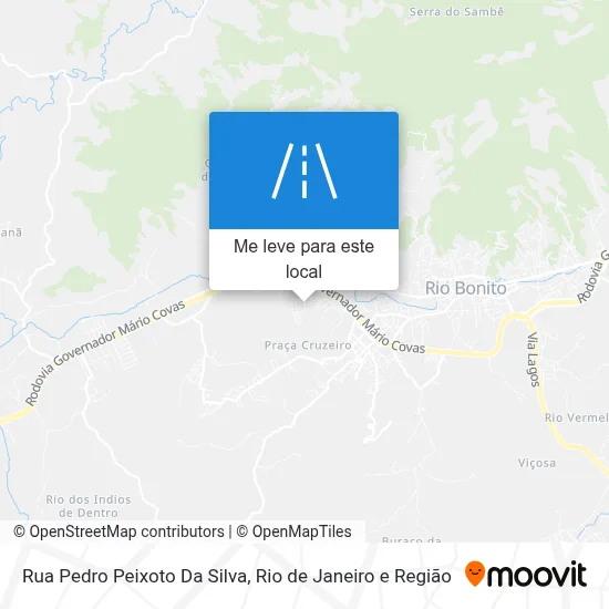 Rua Pedro Peixoto Da Silva mapa