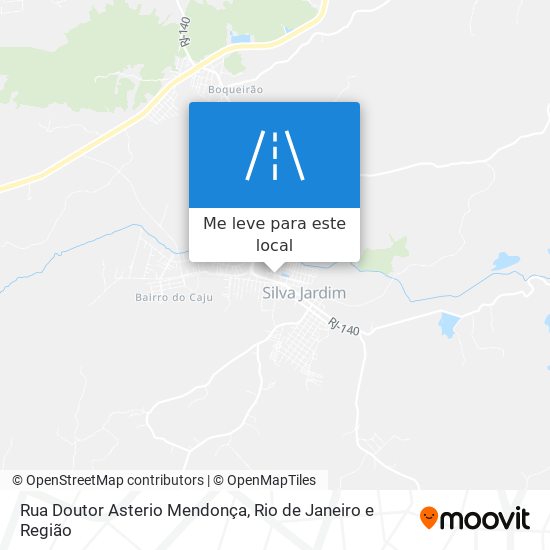 Rua Doutor Asterio Mendonça mapa