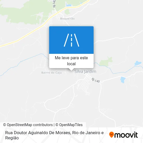 Rua Doutor Aguinaldo De Moraes mapa