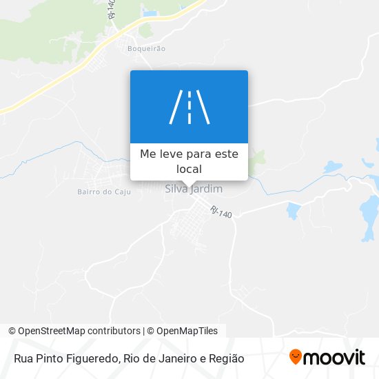 Rua Pinto Figueredo mapa