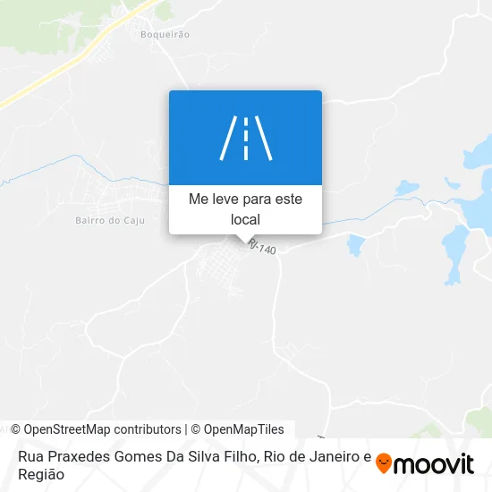Rua Praxedes Gomes Da Silva Filho mapa