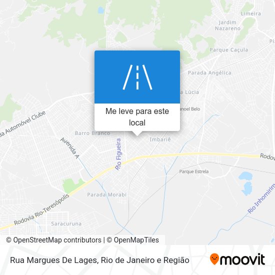 Rua Margues De Lages mapa