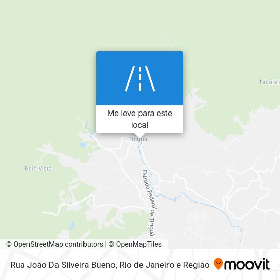 Rua João Da Silveira Bueno mapa