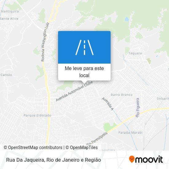 Rua Da Jaqueira mapa