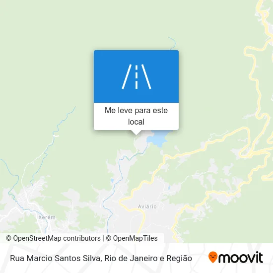 Rua Marcio Santos Silva mapa