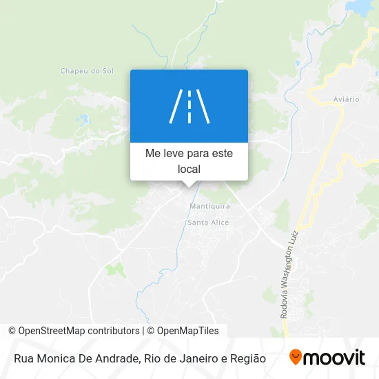 Rua Monica De Andrade mapa