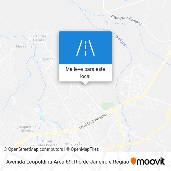 Avenida Leopoldina Area 69 mapa